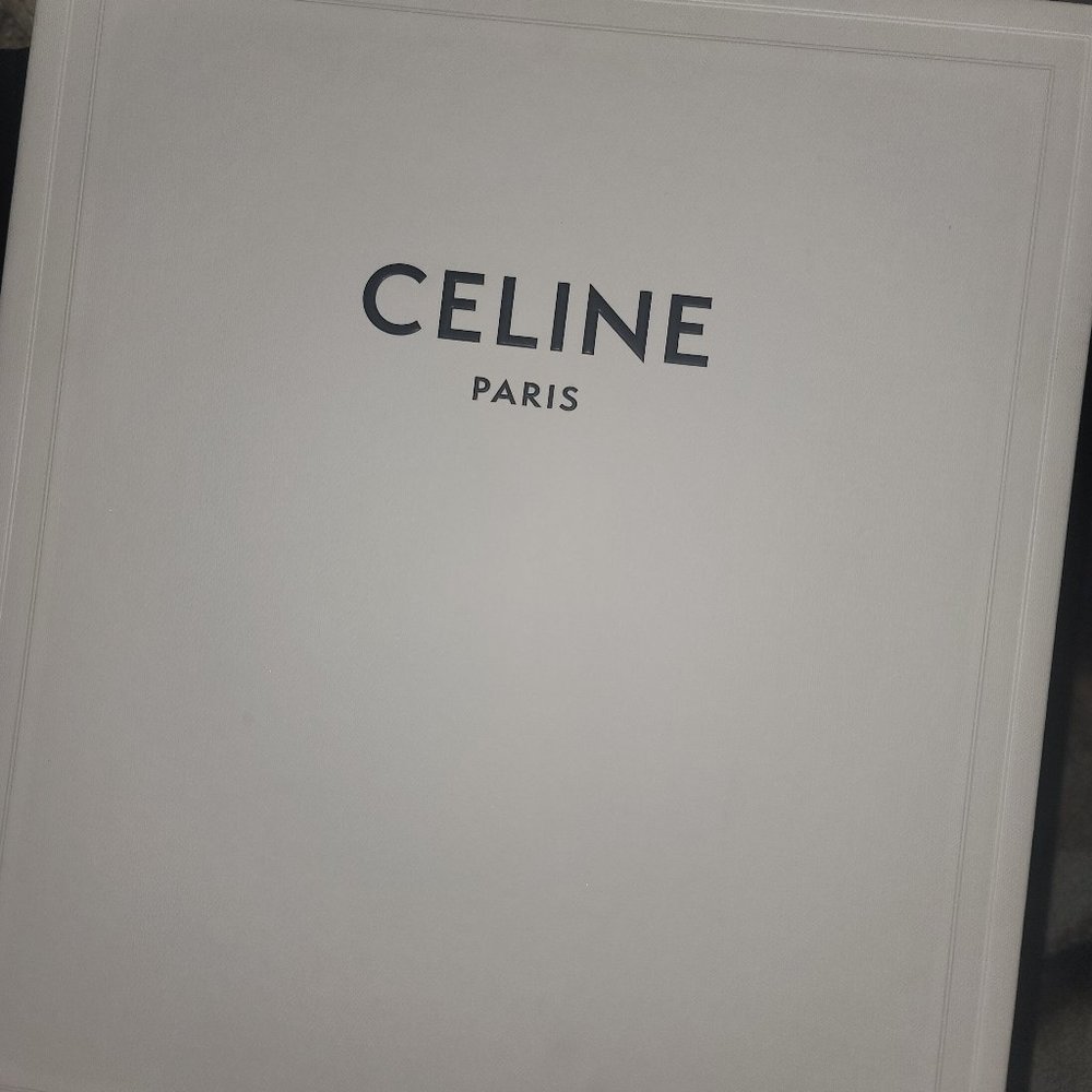 Celine Homme CT-02 Metallic Leather Sneakers